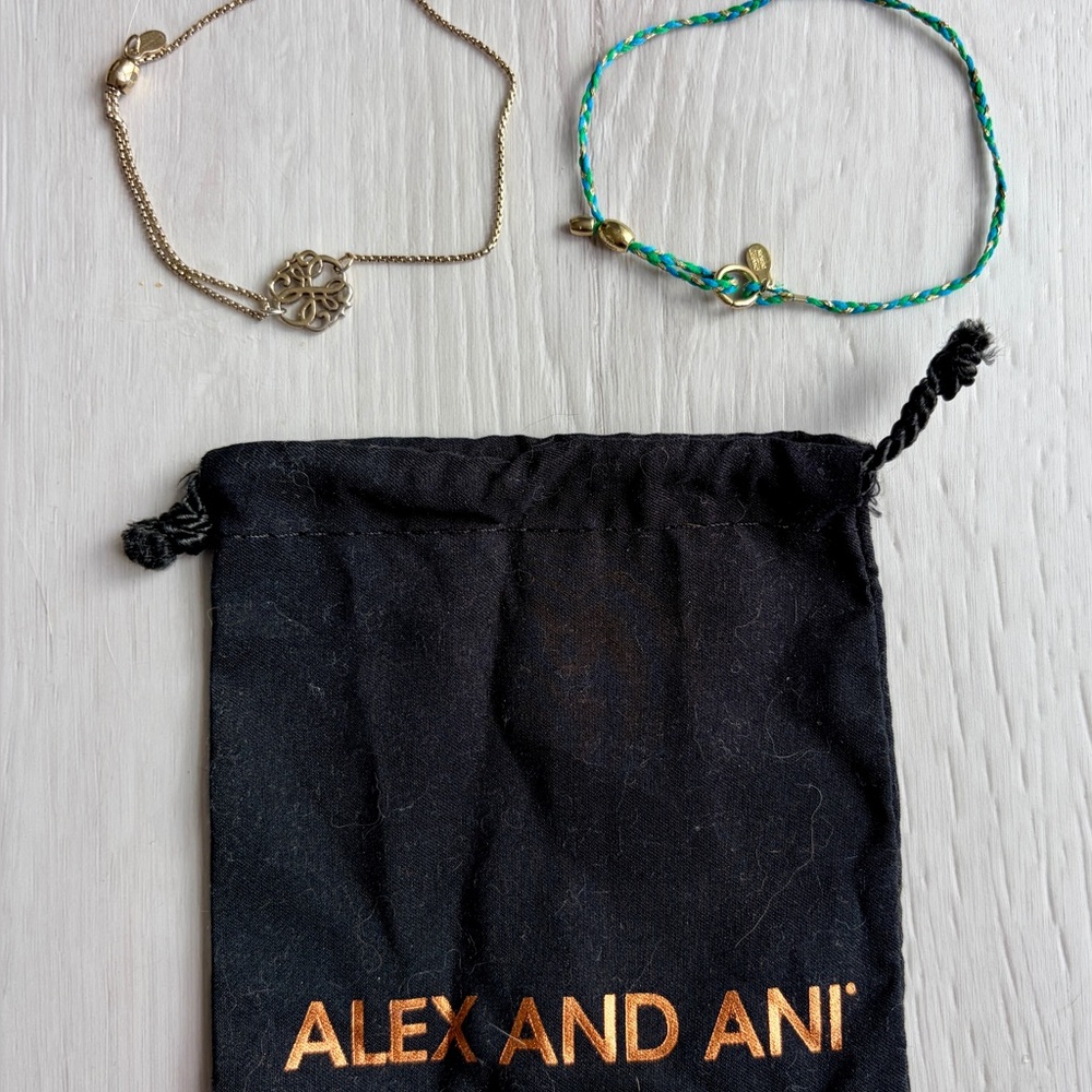 Alex and Ani Adjustable Bracelets